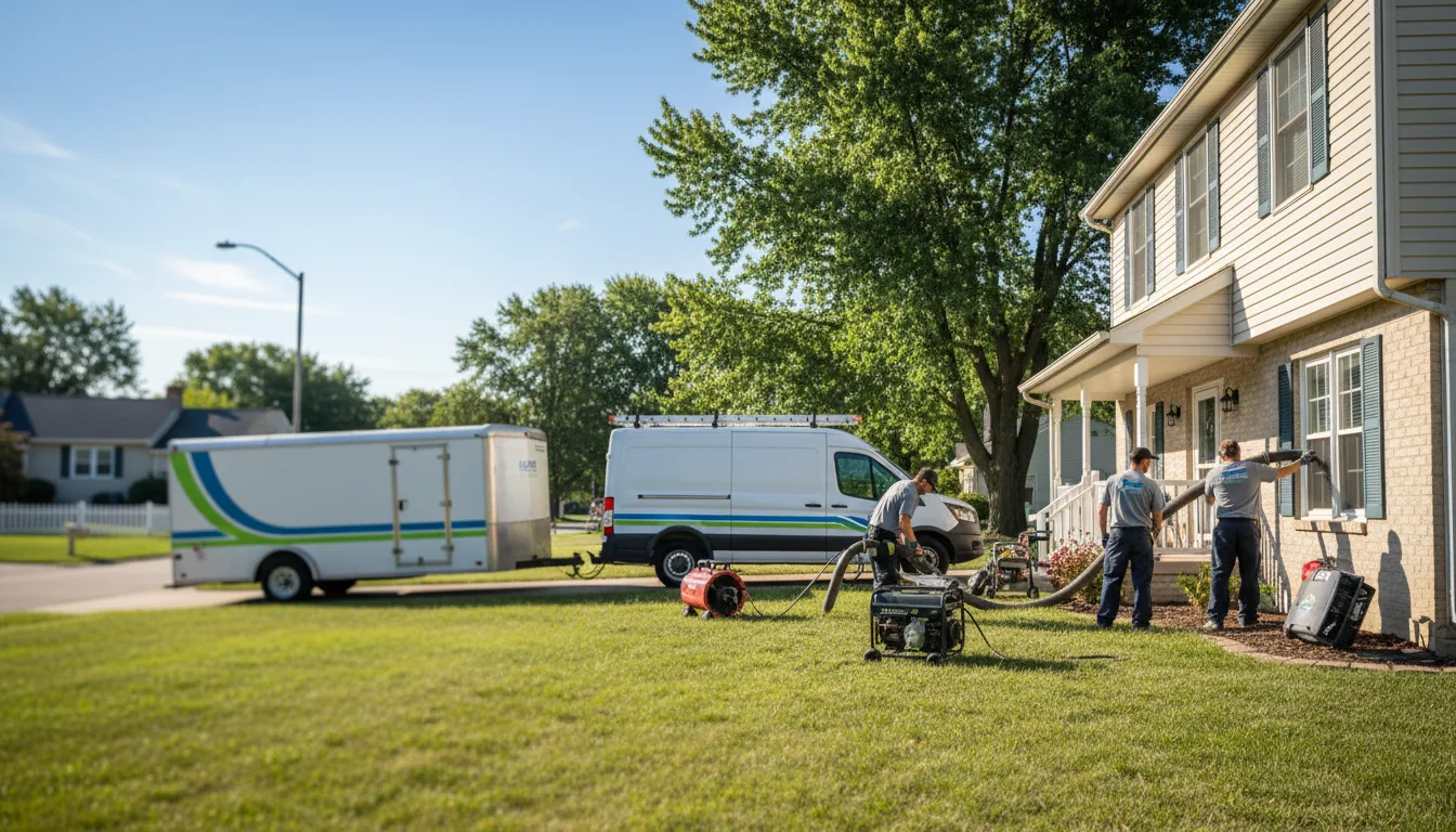 Flooded Basement Restoration And Cleanup With Repair in Prescott, WI near me